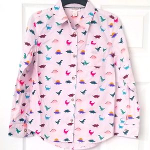 Cat & Jack Dinosaur Button Down Shirt